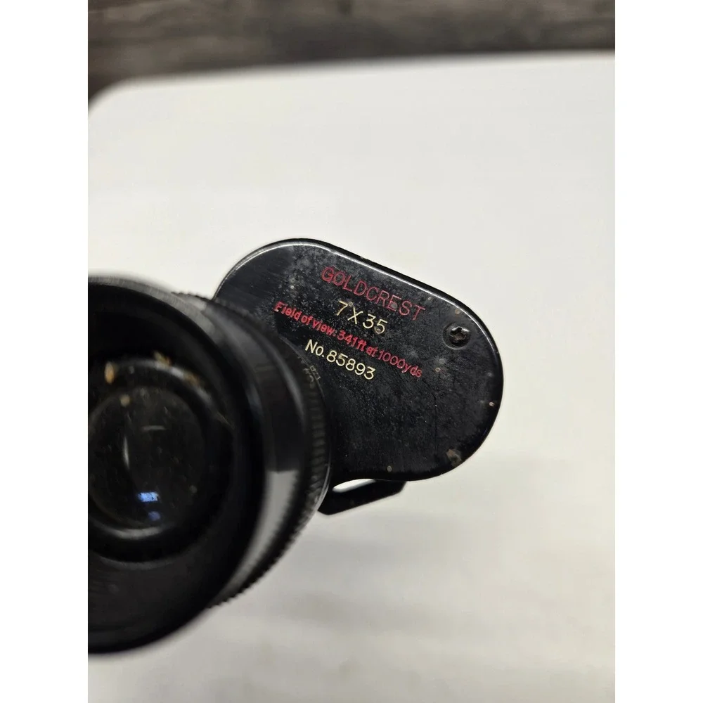 Goldcrest 7x35 Binoculars Hard Coated Optics Triple Tested Black No. 85893